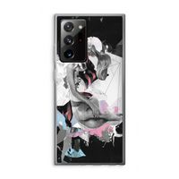 Camouflage de sommeil: Samsung Galaxy Note 20 Ultra / Note 20 Ultra 5G Transparant Hoesje Camouflage de sommeil: Samsung Galaxy Note 20 Ultra / Note 20 Ultra 5G Transparant Hoesje