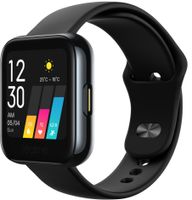 Realme horloge met modieuze band - IP68 - zwart - thumbnail