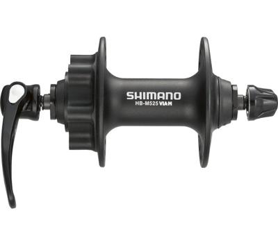 Shimano Voornaaf fh-m525 - 32 gaats - 6 bouts remschijfbevestiging - zwart