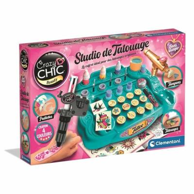 Vaardigheidsspel Clementoni Studio Tijdelijke Tattoos