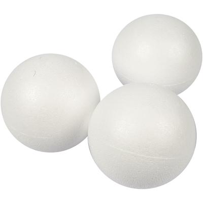 Creativ Company Ballen, d 8 cm, wit, 25 stuk/ 1 doos