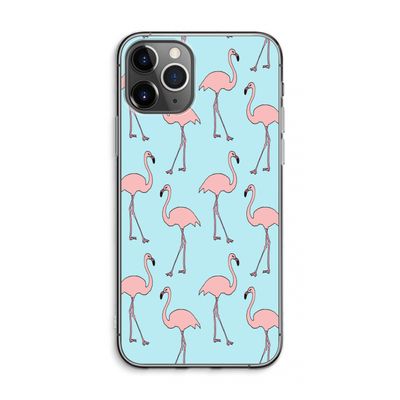 Anything Flamingoes: iPhone 11 Pro Max Transparant Hoesje