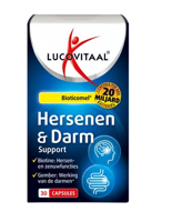 Lucovitaal Voedingssupplementen Hersenen & Darm Support Bioticomel 30Capsules