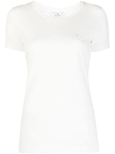 ETRO t-shirt à col rond - Blanc