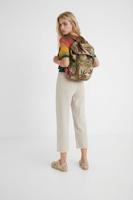 Cropped culotte-broek van 100% Lyocell - WHITE - 42