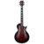 ESP E-II Eclipse See Thru Black Cherry Sunburst elektrische gitaar met koffer