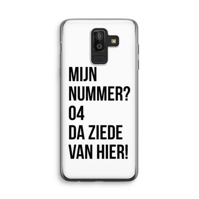 Da ziede van hier: Samsung Galaxy J8 (2018) Transparant Hoesje