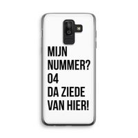 Da ziede van hier: Samsung Galaxy J8 (2018) Transparant Hoesje Da ziede van hier: Samsung Galaxy J8 (2018) Transparant Hoesje
