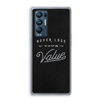 Never lose your value: Oppo Find X3 Neo Transparant Hoesje
