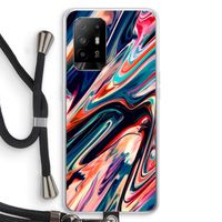 Quantum Being: Oppo A94 5G Transparant Hoesje met koord