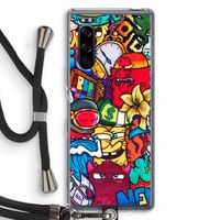 No Rules: Sony Xperia 5 Transparant Hoesje met koord