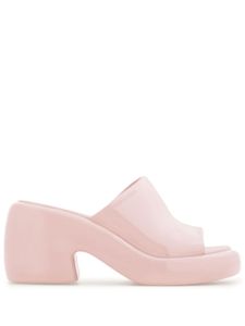 Ferragamo mules 55 mm à bout ouvert - Rose