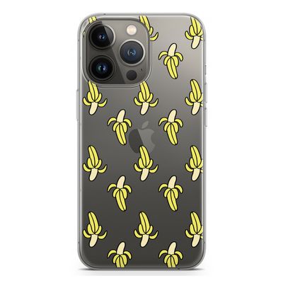 Bananas: iPhone 13 Pro Transparant Hoesje