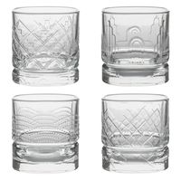 Whisky tumbler glazen - 8x - Dandy serie - transparant - 300 ml - thumbnail