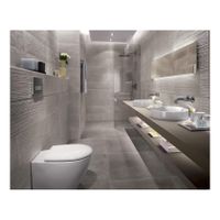 FAP Ceramiche Maku Vloer- en wandtegel | 80x80 cm | Gerectificeerd | Natuursteenlook | Mat Grijs