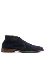 Scarosso desert boots Gary en daim - Bleu