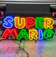 Super Mario Logo Neon Verlichting 80 x 38,5 cm - thumbnail