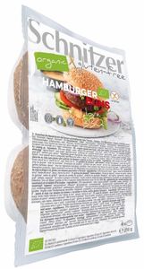 Hamburger broodjes glutenvrij bio