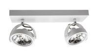 Artdelight Spot Wajer 2 lichts L 40 cm wit Artdelight Spot Wajer 2 lichts L 40 cm wit