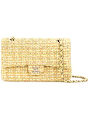CHANEL Pre-Owned sac porté épaule en tweed - Jaune