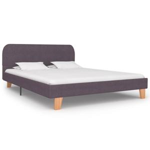 Bedframe stof taupe 135x190 cm