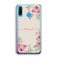 Rozen: Huawei P30 Lite Transparant Hoesje