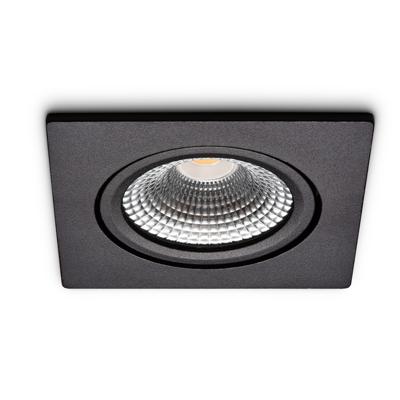 LED-inbouwspot Trento zwart 5W dimbaar