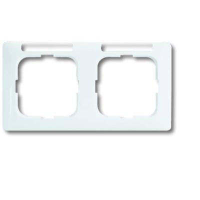 Busch-Jaeger 2-voudig Frame Frame Zuiver wit (RAL 9010), Wit 2CKA001754A4060