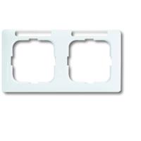 Busch-Jaeger 2CKA001754A4060 Frame Frame 2-voudig Zuiver wit (RAL 9010), Wit 1 stuk(s)