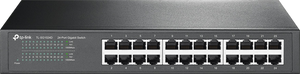 TP-LINK TL-SG1024D Unmanaged Gigabit Ethernet (10/100/1000) Grijs