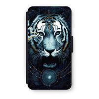 Darkness Tiger: iPhone XS Flip Hoesje