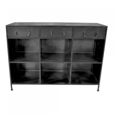 Outlet - Dressoirkast Industrieel - 3 lades