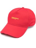 DSQUARED2 casquette à logo brodé - Rouge