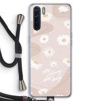 Daydreaming becomes reality: Oppo A91 Transparant Hoesje met koord