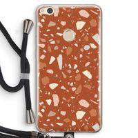 Terrazzo N°22: Huawei Ascend P8 Lite (2017) Transparant Hoesje met koord