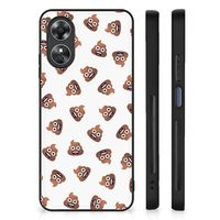 Back Case voor OPPO A17 Poep Emojis