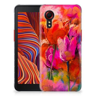 Smartphone hoesje Samsung Galaxy Xcover 5 Tulips Smartphone hoesje Samsung Galaxy Xcover 5 Tulips