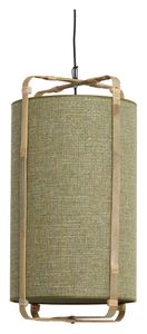 Light & Living Hanglamp Sendai Jute en Bamboe - Groen