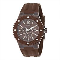 Horlogeband Guess W11619G3 Rubber Bruin 14mm Horlogeband Guess W11619G3 Rubber Bruin 14mm