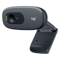 Webcam Logitech 960-001063 720 px Zwart