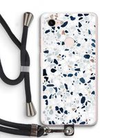 Terrazzo N°1: Pixel 3 XL Transparant Hoesje met koord