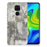 Xiaomi Redmi Note9 TPU Siliconen Hoesje Beton Print