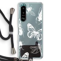 Tiny Bugs: Sony Xperia 5 III Transparant Hoesje met koord