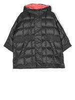 Moncler Enfant doudoune à patch logo - Gris