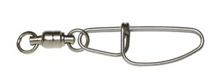 Zeck Ball Bearing Swivel + Snap 105kg 3st.