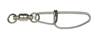 Zeck Ball Bearing Swivel + Snap 105kg 3st.