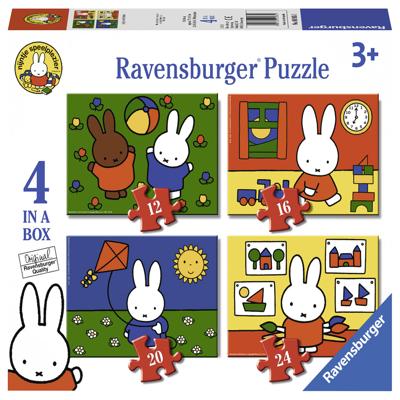 Ravensburger nijntje puzzelset - 12 + 16 + 20 + 24 stukjes