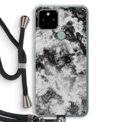 Onweer: Pixel 5 Transparant Hoesje met koord