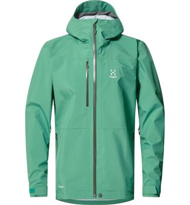 Haglofs Front Proof Hardshell Jas Heren Dk Jelly Green M