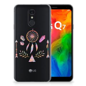 LG Q7 Telefoonhoesje met Naam Boho Dreamcatcher